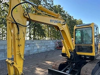 2010 hyundai robex 55-7 midigraafmachine - afbeelding 1 van  46