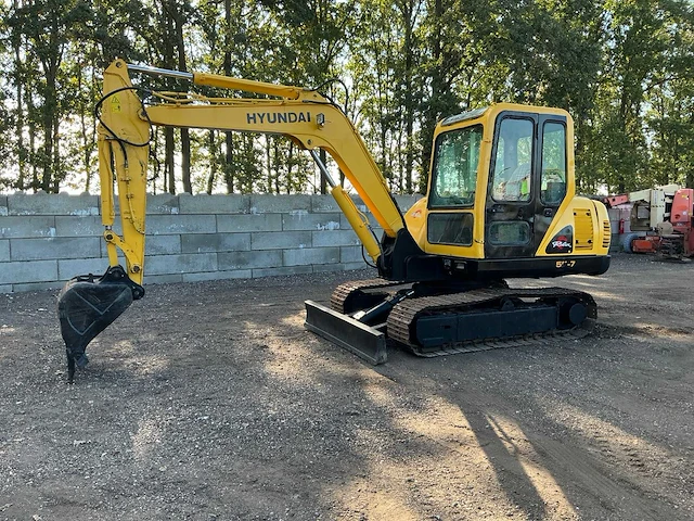 2010 hyundai robex 55-7 midigraafmachine - afbeelding 30 van  46