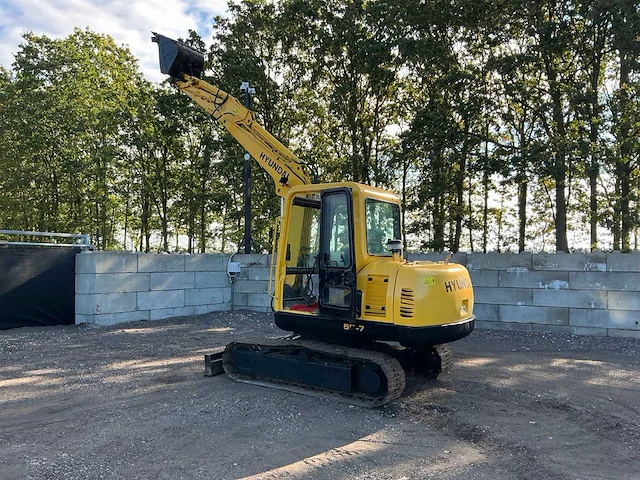 2010 hyundai robex 55-7 midigraafmachine - afbeelding 33 van  39