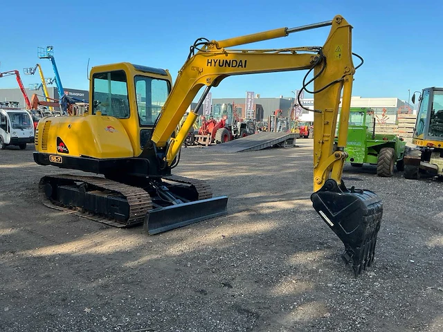 2010 hyundai robex 55-7 midigraafmachine - afbeelding 37 van  39