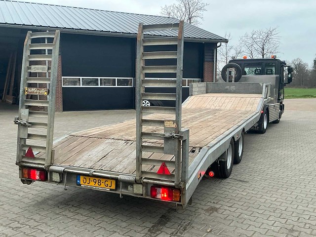 2010 iveco eurocargo ml80e22 vrachtwagen met veldhuizen p31-7a oplegger 16 ton - afbeelding 12 van  64