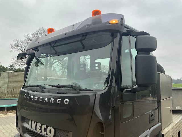 2010 iveco eurocargo ml80e22 vrachtwagen met veldhuizen p31-7a oplegger 16 ton - afbeelding 40 van  64