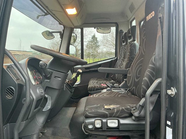2010 iveco eurocargo ml80e22 vrachtwagen met veldhuizen p31-7a oplegger 16 ton - afbeelding 41 van  64