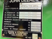 2010 john deere 6210 pq vierwielaangedreven landbouwtractor - afbeelding 10 van  18