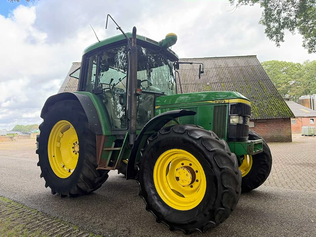 2010 john deere 6210 pq vierwielaangedreven landbouwtractor - afbeelding 11 van  18