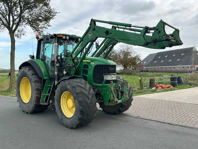 2010 john deere 7530 premium vierwielaangedreven landbouwtractor - afbeelding 5 van  34