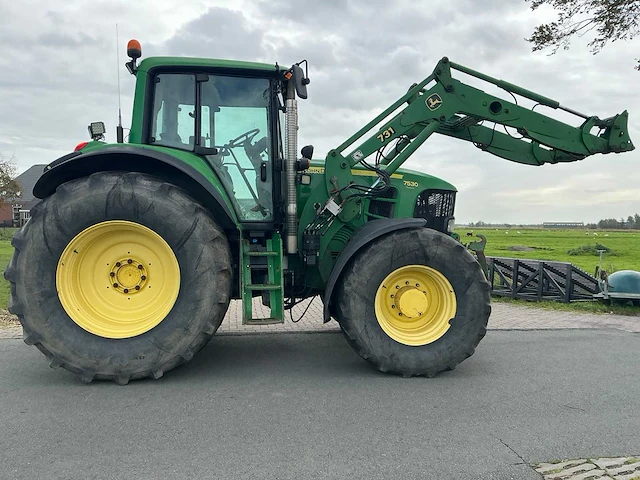 2010 john deere 7530 premium vierwielaangedreven landbouwtractor - afbeelding 14 van  16