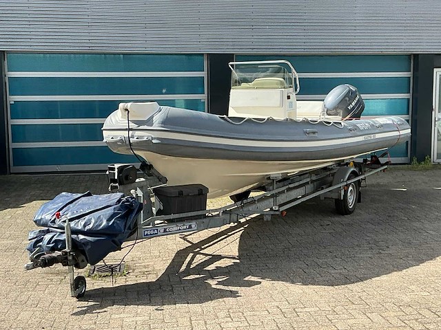 2010 joker coaster 650 console rib boot met yamaha buitenboordmotor. - afbeelding 1 van  37