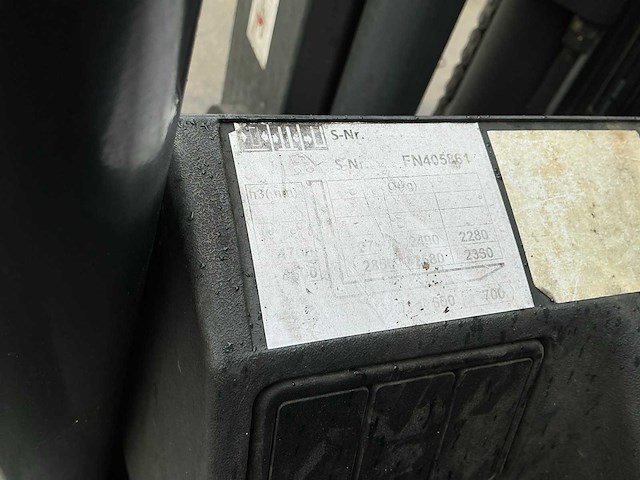 2010 jungheinrich efg430 vorkheftruck - afbeelding 3 van  25