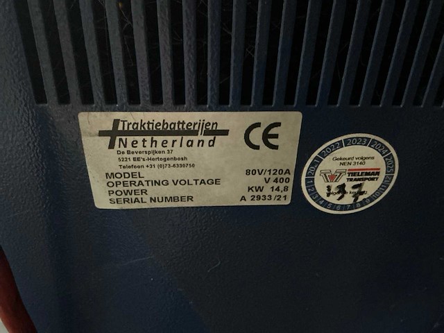 2010 jungheinrich efg430 vorkheftruck - afbeelding 24 van  25