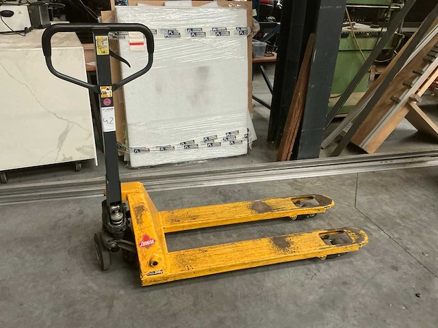 2010 jungheinrich hpt25 hand hydraulische palletwagen - afbeelding 1 van  8