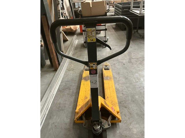 2010 jungheinrich hpt25 hand hydraulische palletwagen - afbeelding 2 van  8