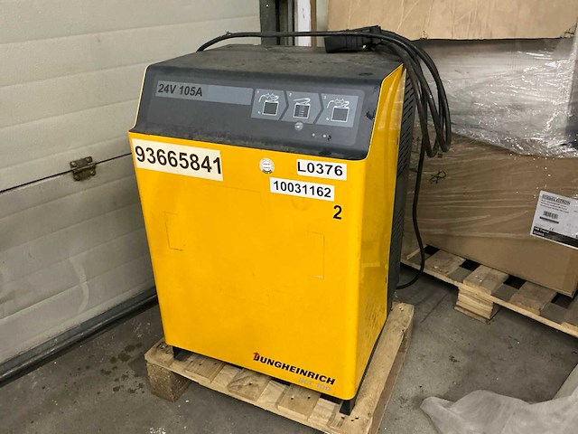 2010 jungheinrich slt 100 jh acculader - afbeelding 1 van  4