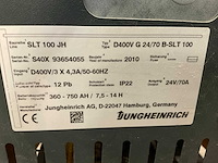 2010 jungheinrich slt100 acculader - afbeelding 1 van  6