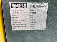 2010 kaeser sk 22 t schroefcompressor - afbeelding 3 van  3