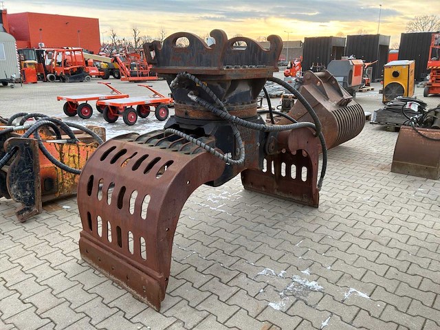 2010 kinshofer d20h-p100 sloopgrijper / sorteergrijper - afbeelding 4 van  6