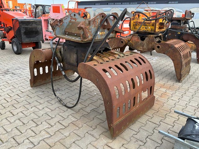 2010 kinshofer d20h-p100 sloopgrijper / sorteergrijper - afbeelding 3 van  8