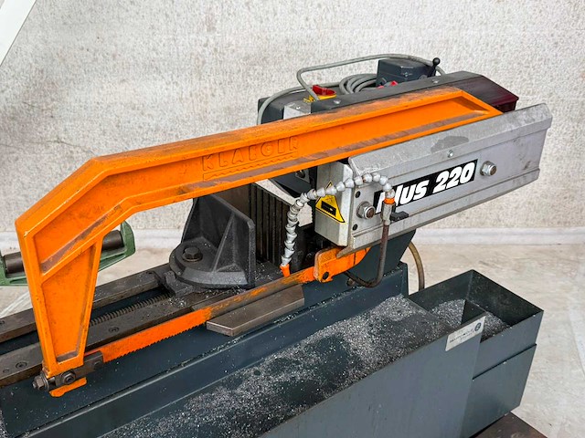 2010 klaeger plus 220 beugelzaagmachine - afbeelding 4 van  8