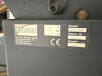 2010 klaeger plus 220 beugelzaagmachine - afbeelding 7 van  8