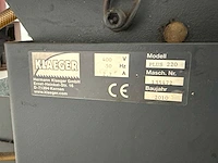 2010 klaeger plus 220 beugelzaagmachine - afbeelding 7 van  8
