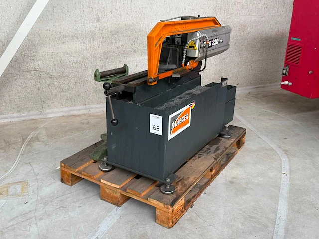 2010 klaeger plus 220 beugelzaagmachine - afbeelding 2 van  8