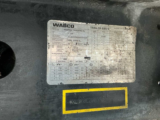 2010 knapen k200 oplegger - afbeelding 4 van  45