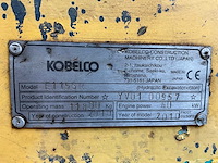 2010 kobelco e115sr rupsgraafmachine - afbeelding 30 van  36
