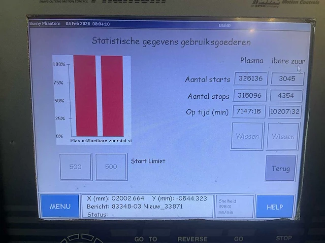 2010 koike maxigraph 3500 autogeen & plasmasnijmachine - afbeelding 5 van  55