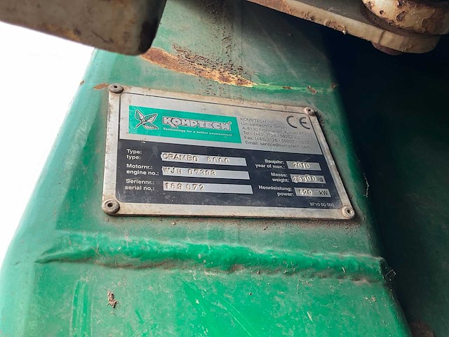 2010 komptech crambo 6000 shredder - afbeelding 25 van  31