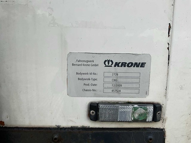 2010 krone cng koel/vries oplegger - afbeelding 15 van  16
