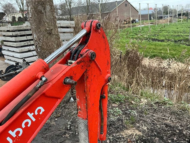 2010 kubota u10-3 minigraafmachine - afbeelding 2 van  28