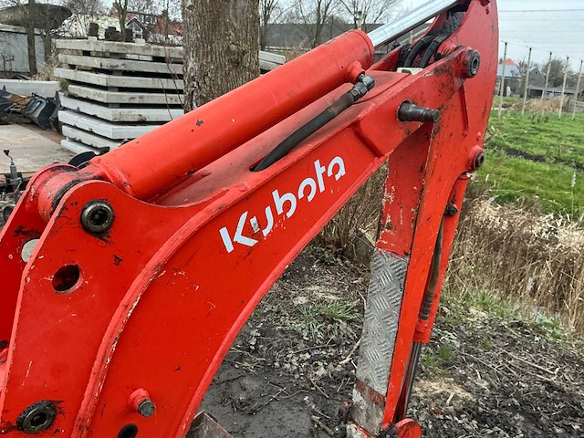 2010 kubota u10-3 minigraafmachine - afbeelding 3 van  28