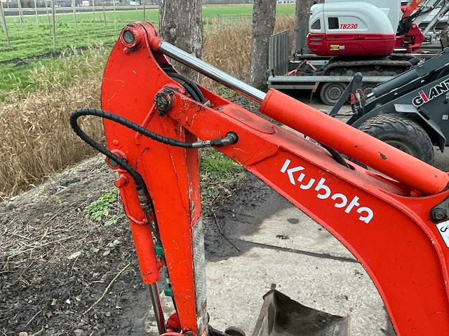 2010 kubota u10-3 minigraafmachine - afbeelding 9 van  28