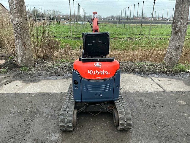 2010 kubota u10-3 minigraafmachine - afbeelding 22 van  28