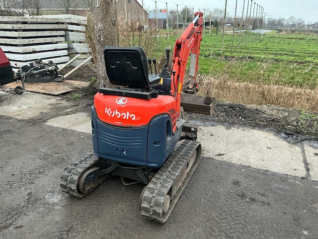 2010 kubota u10-3 minigraafmachine - afbeelding 23 van  28