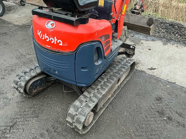 2010 kubota u10-3 minigraafmachine - afbeelding 25 van  28