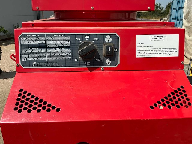 2010 kusters ks30 indirect gestookte dieselheater – 31,4 kw - afbeelding 6 van  10