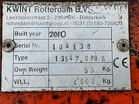 2010 kwint heftruck vaste hijshaak - afbeelding 8 van  8
