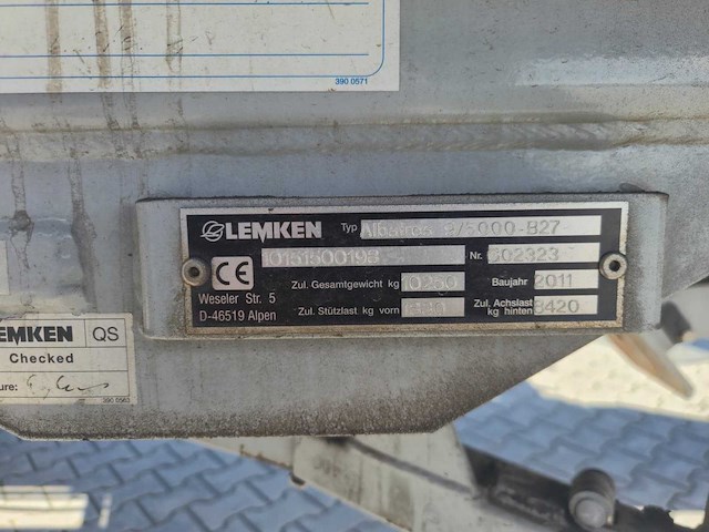 2010 lemken albatros 9/5000 - afbeelding 36 van  42