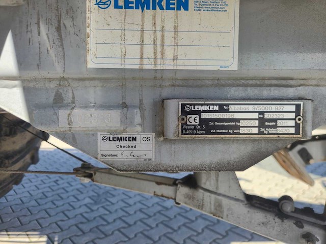 2010 lemken albatros 9/5000 - afbeelding 37 van  42