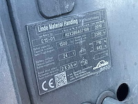 2010 linde e15-01 vorkheftruck - afbeelding 13 van  16