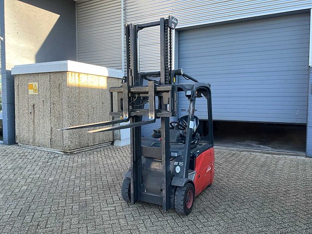 2010 linde e15-01 vorkheftruck - afbeelding 2 van  16