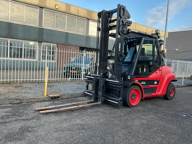 2010 linde h80d-01/900 vorkheftruck - afbeelding 1 van  37