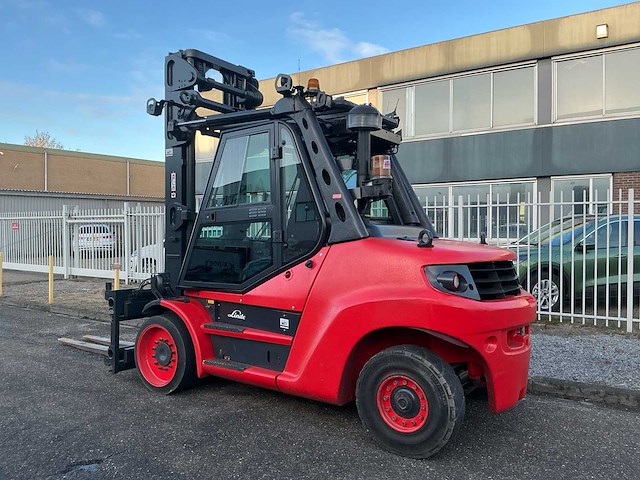 2010 linde h80d-01/900 vorkheftruck - afbeelding 5 van  37