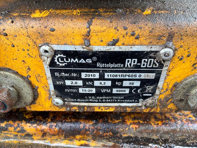2010 luma rs-60s trilplaat - afbeelding 8 van  8