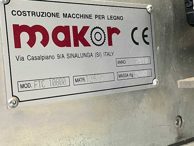 2010 makor ftc 10800 infrarood droogtunnel - afbeelding 5 van  17