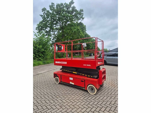 2010 manitou 100 xel elektrische schaarhoogwerker – 10,2 m – 450 kg – nieuwe accu’s - afbeelding 1 van  18
