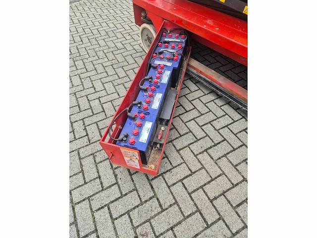 2010 manitou 100 xel elektrische schaarhoogwerker – 10,2 m – 450 kg – nieuwe accu’s - afbeelding 7 van  18