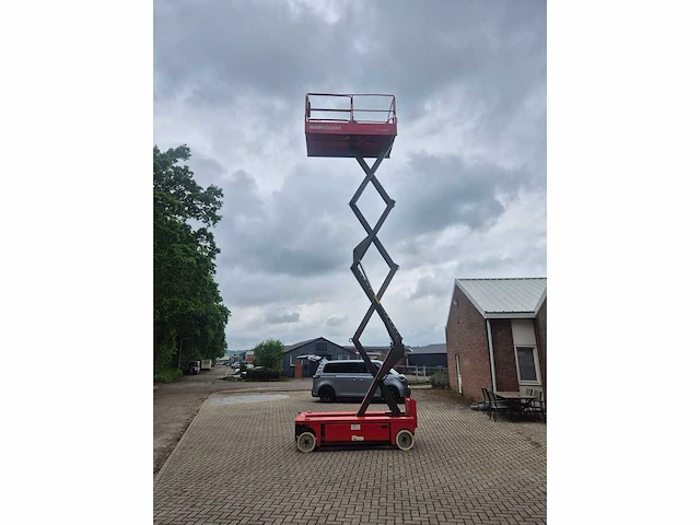2010 manitou 100 xel elektrische schaarhoogwerker – 10,2 m – 450 kg – nieuwe accu’s - afbeelding 9 van  18