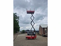 2010 manitou 100 xel elektrische schaarhoogwerker – 10,2 m – 450 kg – nieuwe accu’s - afbeelding 9 van  18